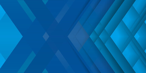 Obraz premium Blue abstract 3D background. Vector illustration design for corporate business presentation, banner, cover, web, flyer, card, poster, game, texture, slide, magazine, and powerpoint. 
