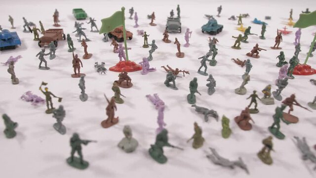 army men military plastic toy soldiers figure 4k
