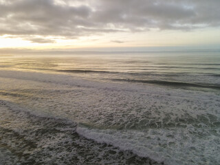 View of Praia d'El Rey, Atlantic Ocean, Portugal