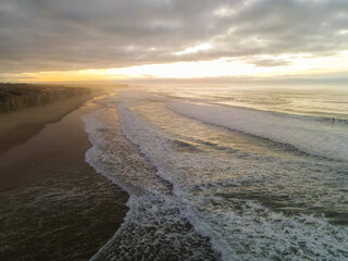 View of Praia d'El Rey, Atlantic Ocean, Portugal