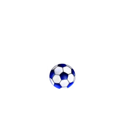 soccer ball on white background