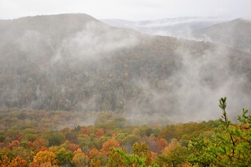 Fototapeta premium fog in the mountains