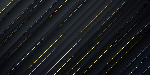 Black and gold abstract background. Vector illustration design for corporate business presentation, banner, cover, web, flyer, card, poster, game, texture, slide, magazine, and powerpoint.