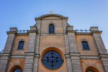 The Great Church (Storkyrkan) or Church of St. Nicholas (Sankt Nikolai Kyrka) - XIII century Church, important example of Swedish Brick Gothic, oldest church in Gamla stan. Stockholm, Sweden.
