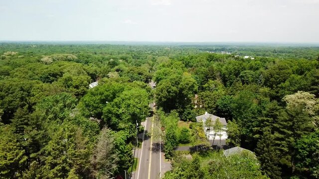 Suburban Country Road