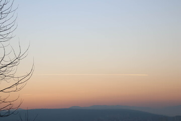 Beautiful capture of sky during sunset