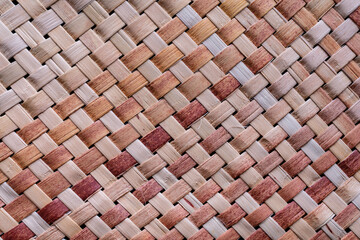 Woven New Zealand Flax Detail