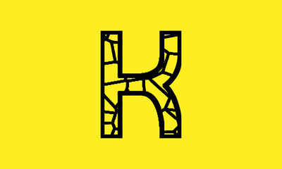 K Logo Design 