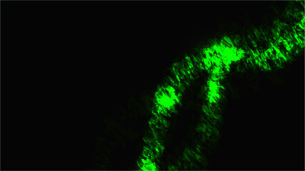 Texture abstract green cosmic magical luminous shining bright shining neon lines spirals waves strips of threads of energy patterns and copy space. The background. illustration