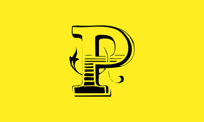 P Logo Design 