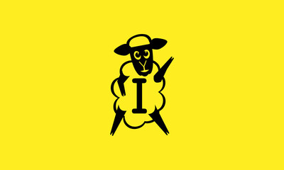 I Sheep Logo Design 