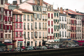 View from Baiona (Bayonne) capital of the North Basque Country.
