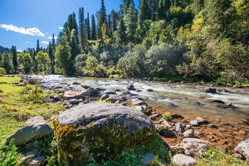 Iogach River. Altai, Russia