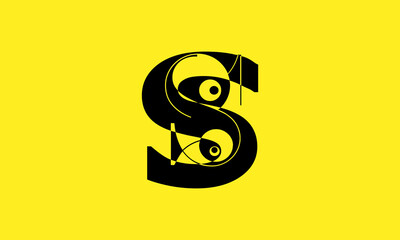 S Initial,  s Letter Design For New Business