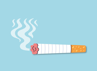 Cigarette icon vector