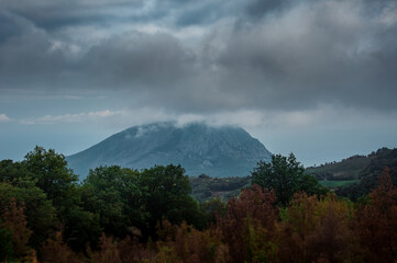 View on the mountain