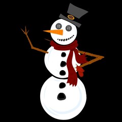 Happy Snowman