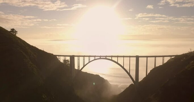 Bixby Bridge In Big Sur California.