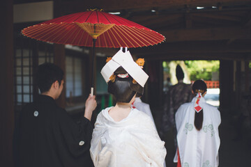 神前式, 儀式, 巫女, 結婚式, 京都, 日本文化, 伝統
