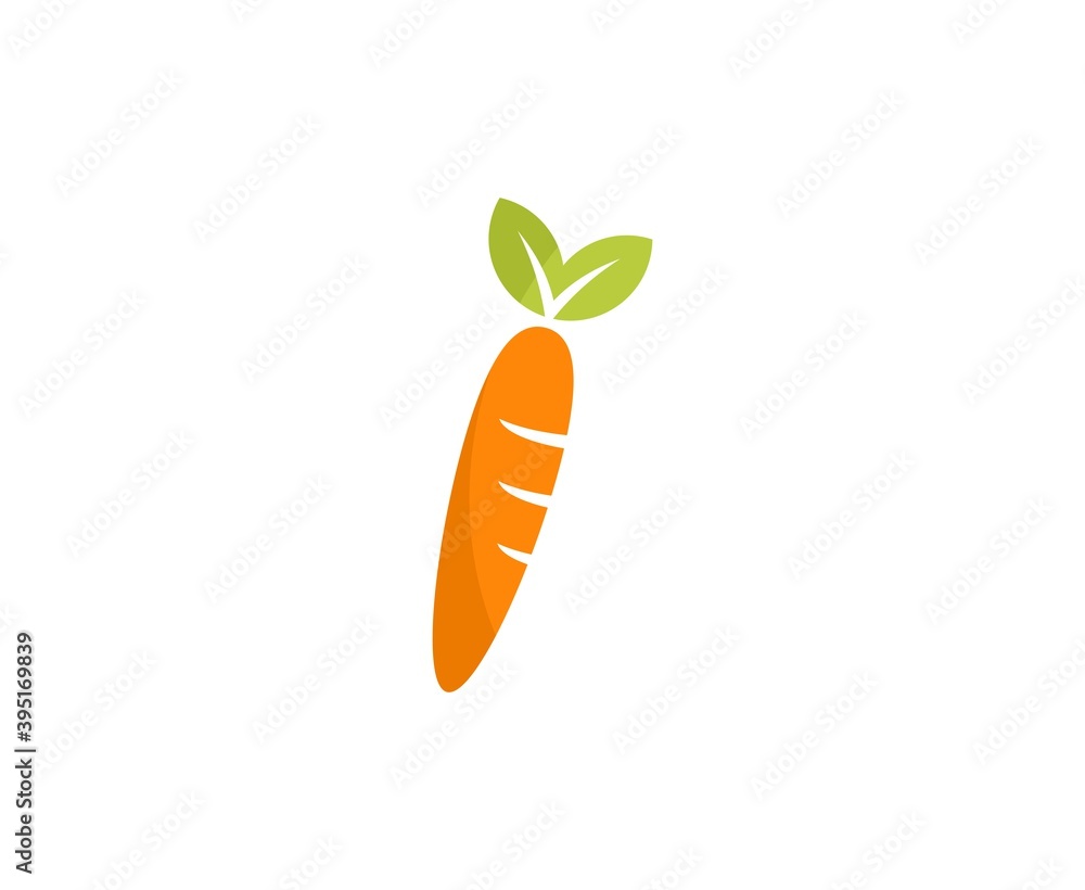 Canvas Prints carrot logo