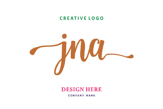 JNA lettering logo is simple, easy to understand and authoritative