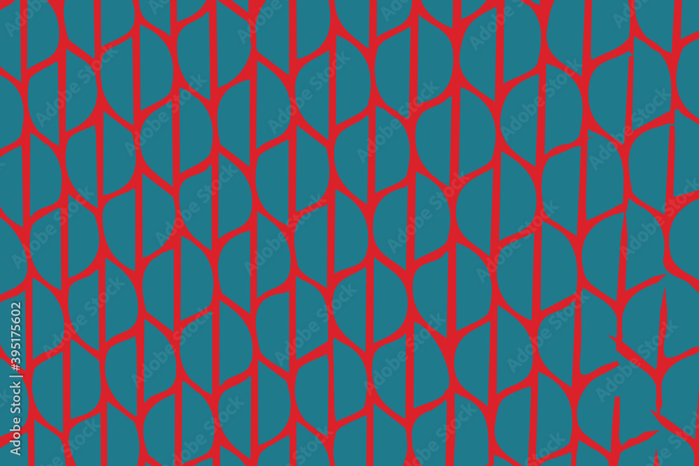 Poster Colorful paint brush strokes. Pattern with spots and blobs of paint or ink. Vector hand drawn textures. Abstract background. Vector eps illustration.