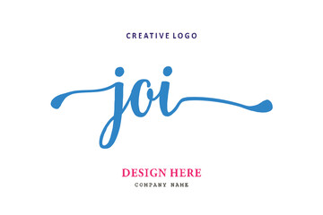 JOI lettering logo is simple, easy to understand and authoritative