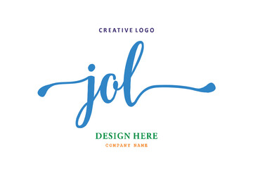 JOL lettering logo is simple, easy to understand and authoritative