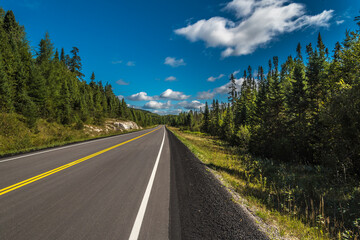 Fototapeta na wymiar Trans Canada highway
