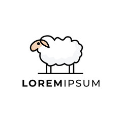 Sheep logo design