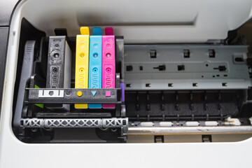 An ink cartridge or inkjet cartridge is a component of an inkjet printer that contains the ink four...