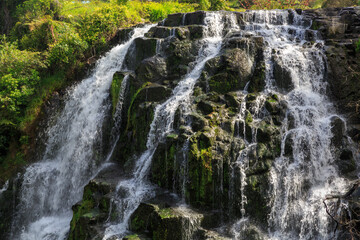 Fototapeta premium Beautiful Owharoa Falls, a 