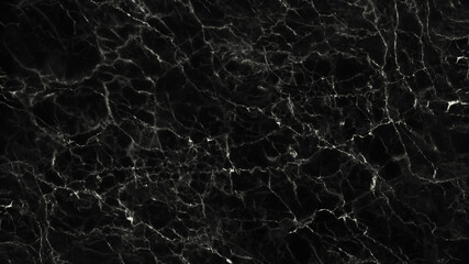 Black marble stone texture for background or luxurious tiles floor.