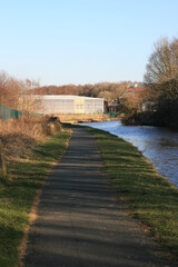 river in the countryside