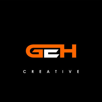 GEH Letter Initial Logo Design Template Vector Illustration