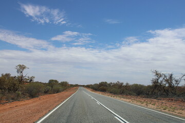 road in the desert