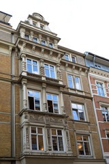 häuser in hamburg, deutschland