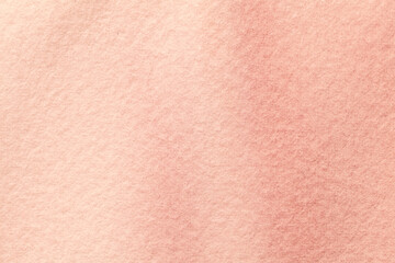 Abstract art background pink and coral colors. Watercolor painting on canvas.