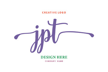 JPT lettering logo is simple, easy to understand and authoritative