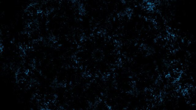 Freezing screen from Borders to the Center. Alpha Mask. Freezing and Defrosting. Beautiful Animation of crystalline snowflake in the Freezing Window. UHD 4096x2304