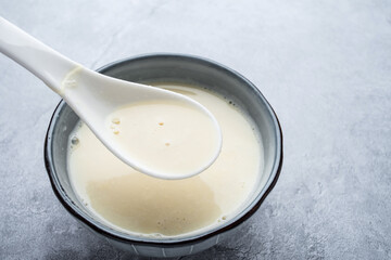 Chinese nutritious breakfast soy milk