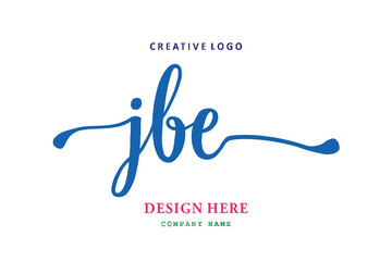 JBE lettering logo is simple, easy to understand and authoritative