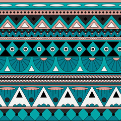 seamless striped pattern in greek style in bright colors