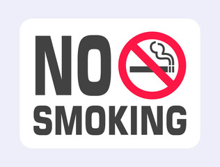No smoking sign. Forbidden sign icon isolated on black background vector illustration. White cigarette, smoke and prohibition circle.