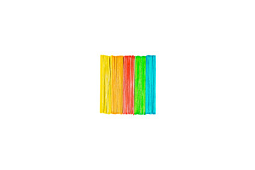 Fototapeta premium Multicolored sticks