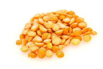 Raw dry peas for cooking