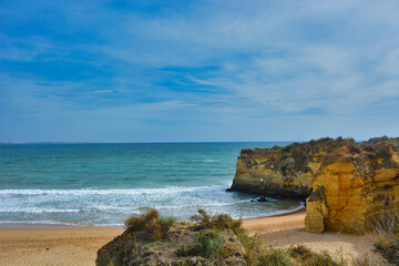 Küste in Lagos, Portugal
