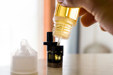 E liquid and coil