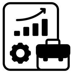 
An icon of business performance in trendy design
