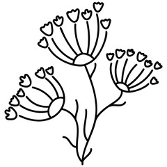 Fototapeta premium Floral Design Element 